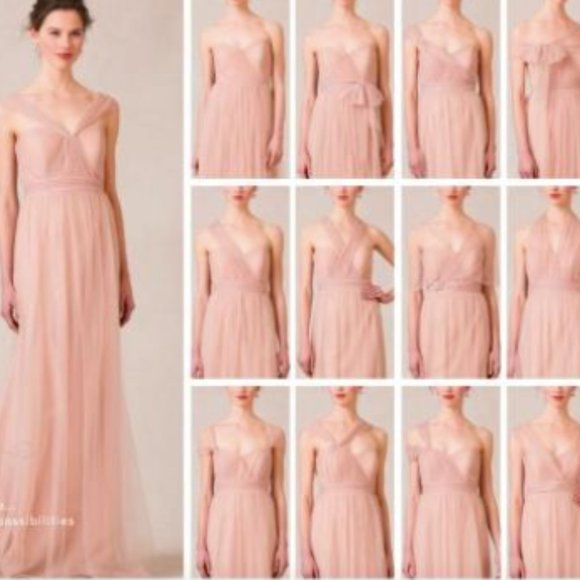 Jenny Yoo Annabelle Dress in Mayan Blue Size 4 - Picture 11 of 11